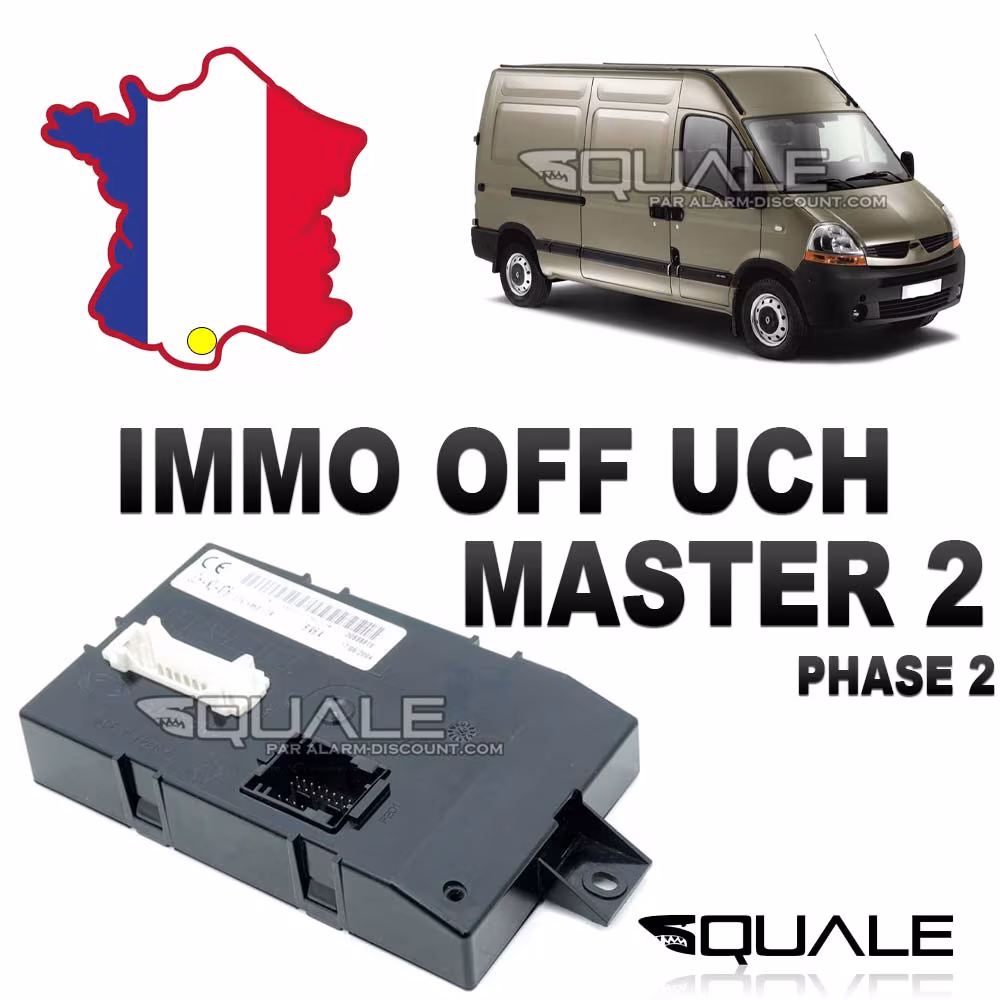 Désactivation anti démarrage sur UCH  renault master 2 phase 2