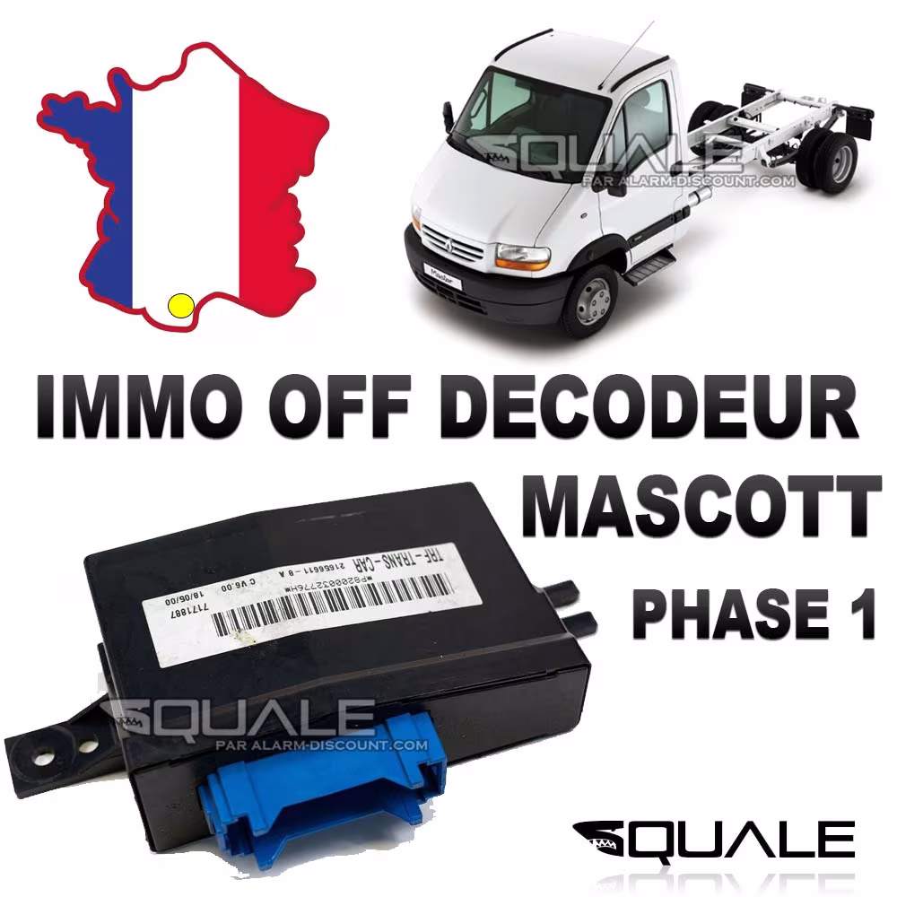 Désactivation anti démarrage sur boitier décodeur Mascott ph 1