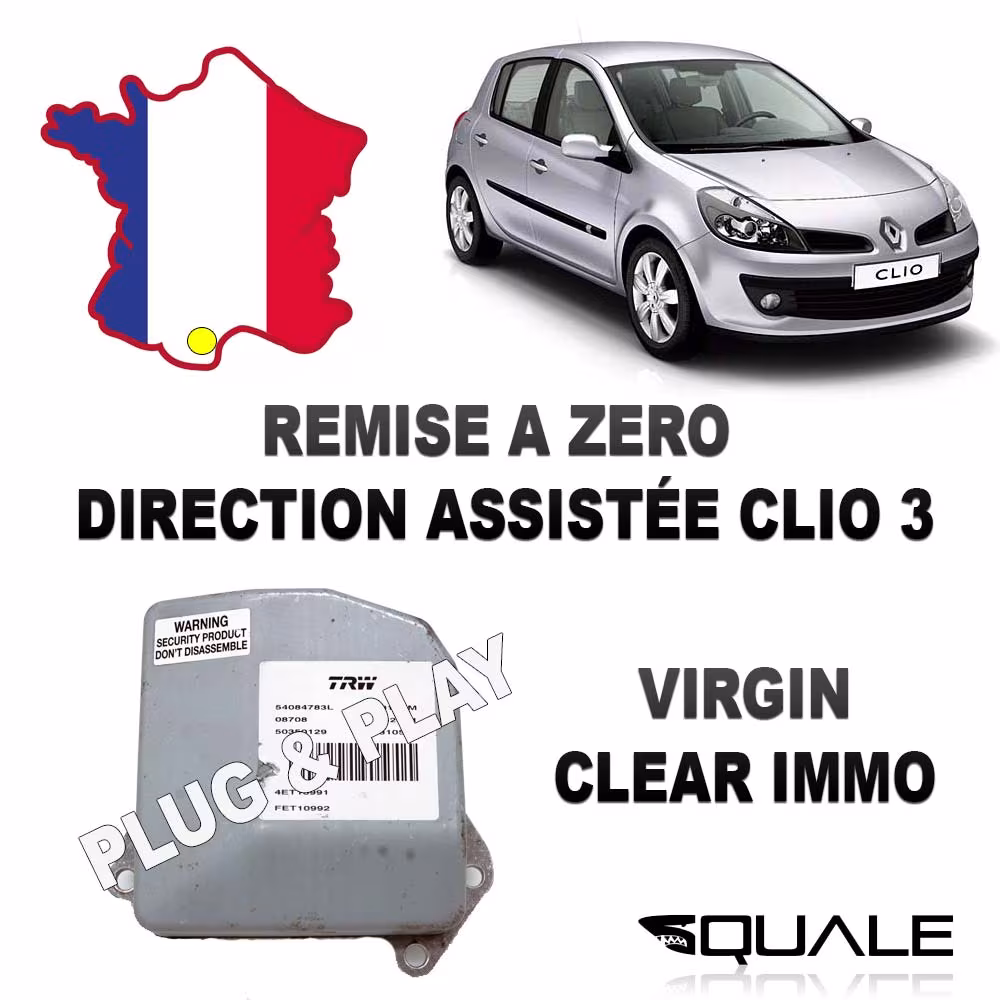 Reset immo Direction assistée MODUS