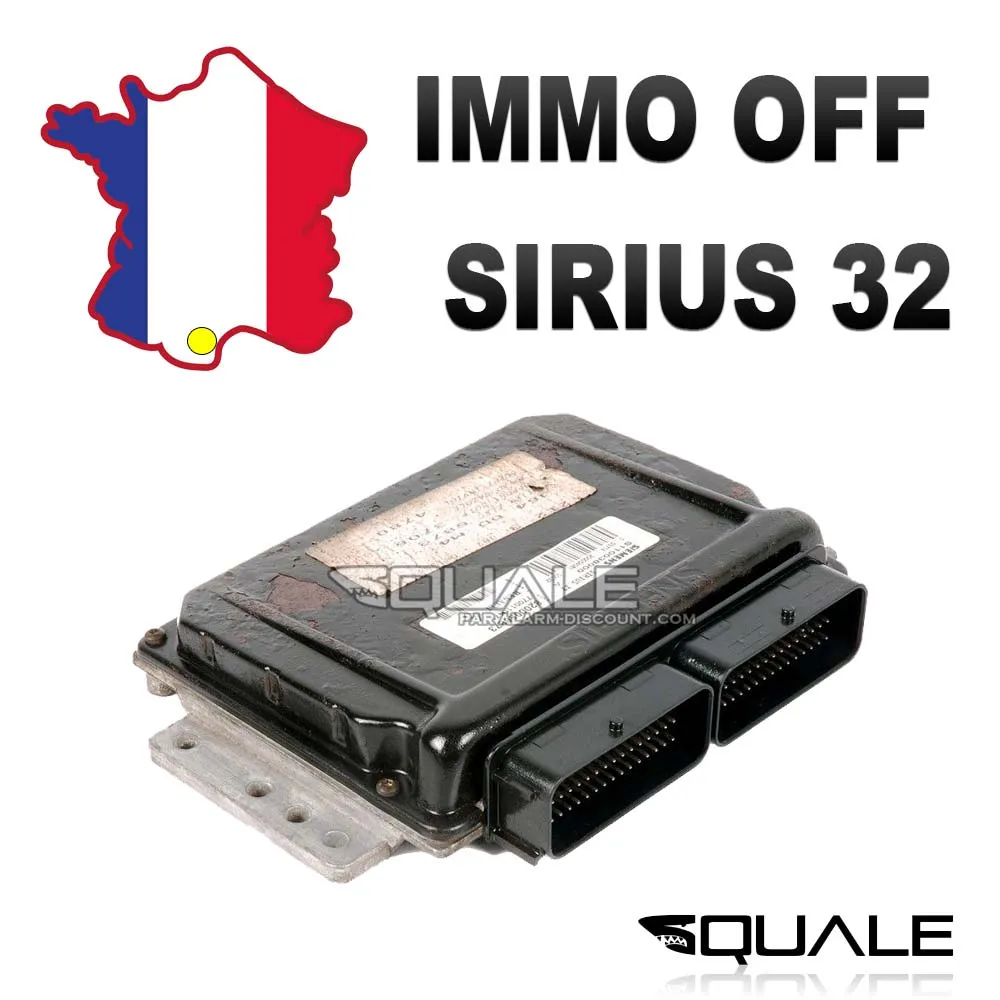 Désactivation anti démarrage SIRIUS32 immo off