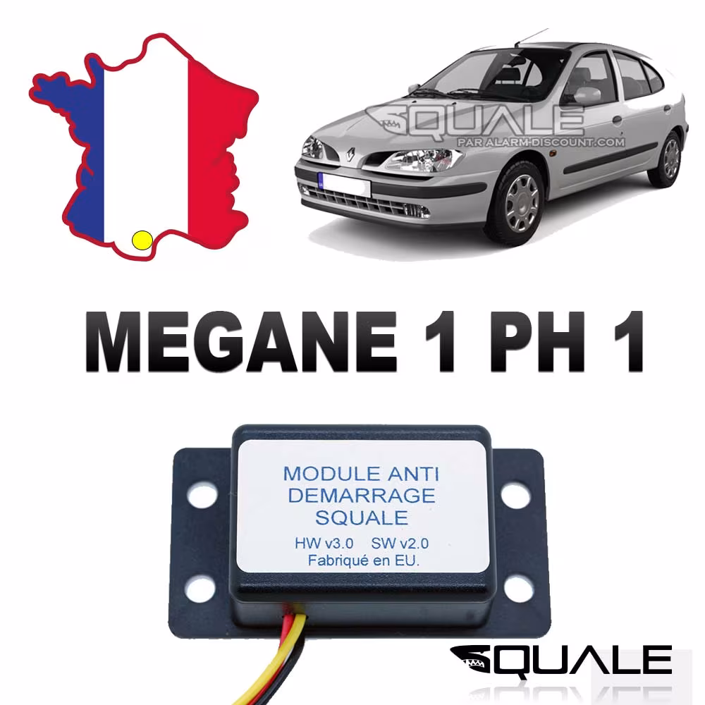 Module de désactivation d'anti démarrage RENAULT MEGANE 1 PHASE 1
