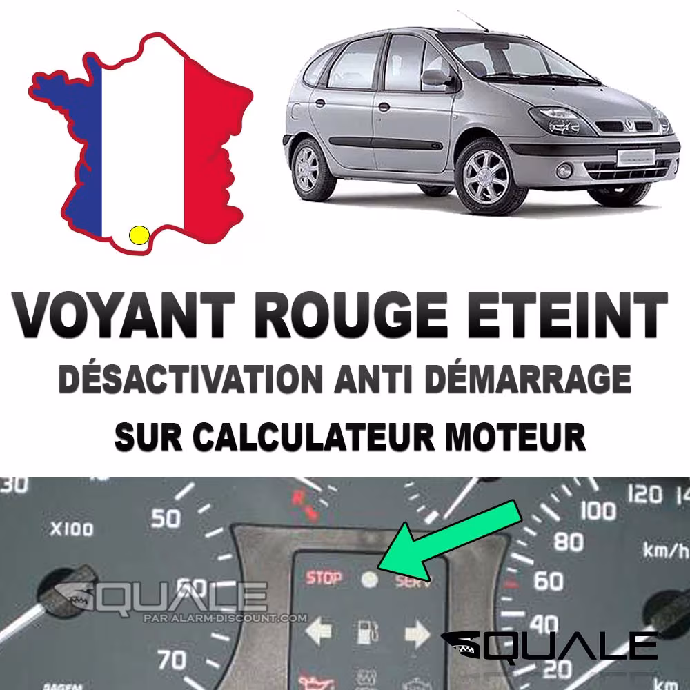 Désactivation anti démarrage sur calculateur RENAULT MEGANE 1 PHASE 2