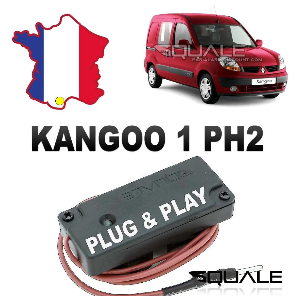 Clé de désactivation anti demarrage pour kangoo 1 phase 2