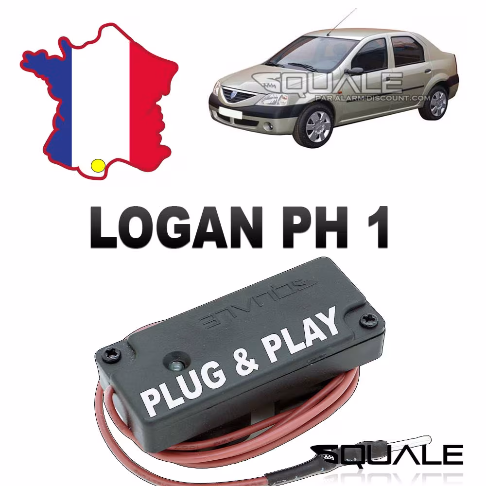 Clé de désactivation anti demarrage pour dacia logan phase 1