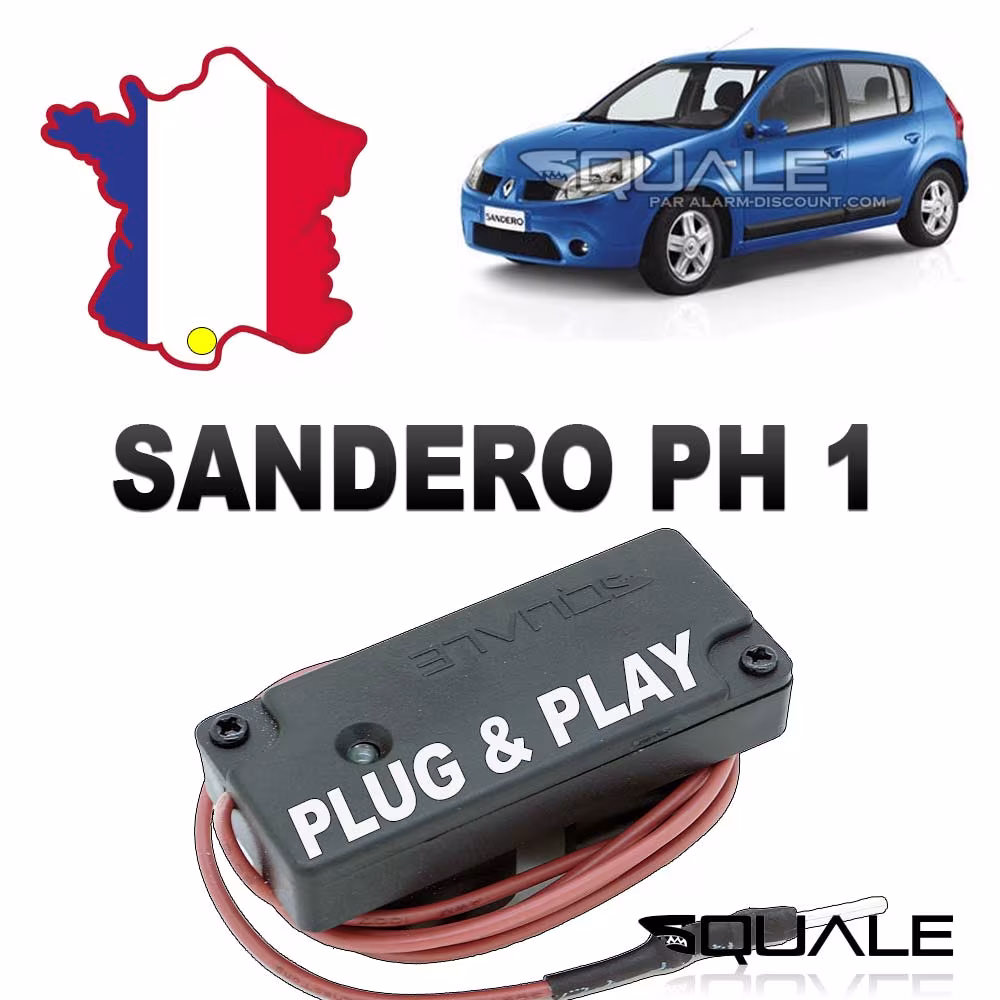 Clé de désactivation anti demarrage pour dacia sandero phase 1