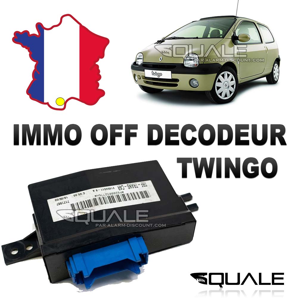 Désactivation anti démarrage sur boitier décodeur Twingo 1 phase 2 ...